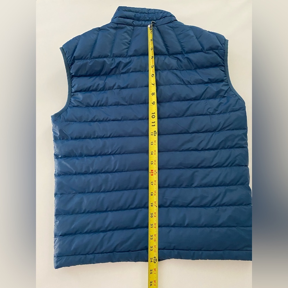 Patagonia Men’s Vest Down Sweater Vest Down Puffer Winter Vest Blue size Small - Picture 6 of 15